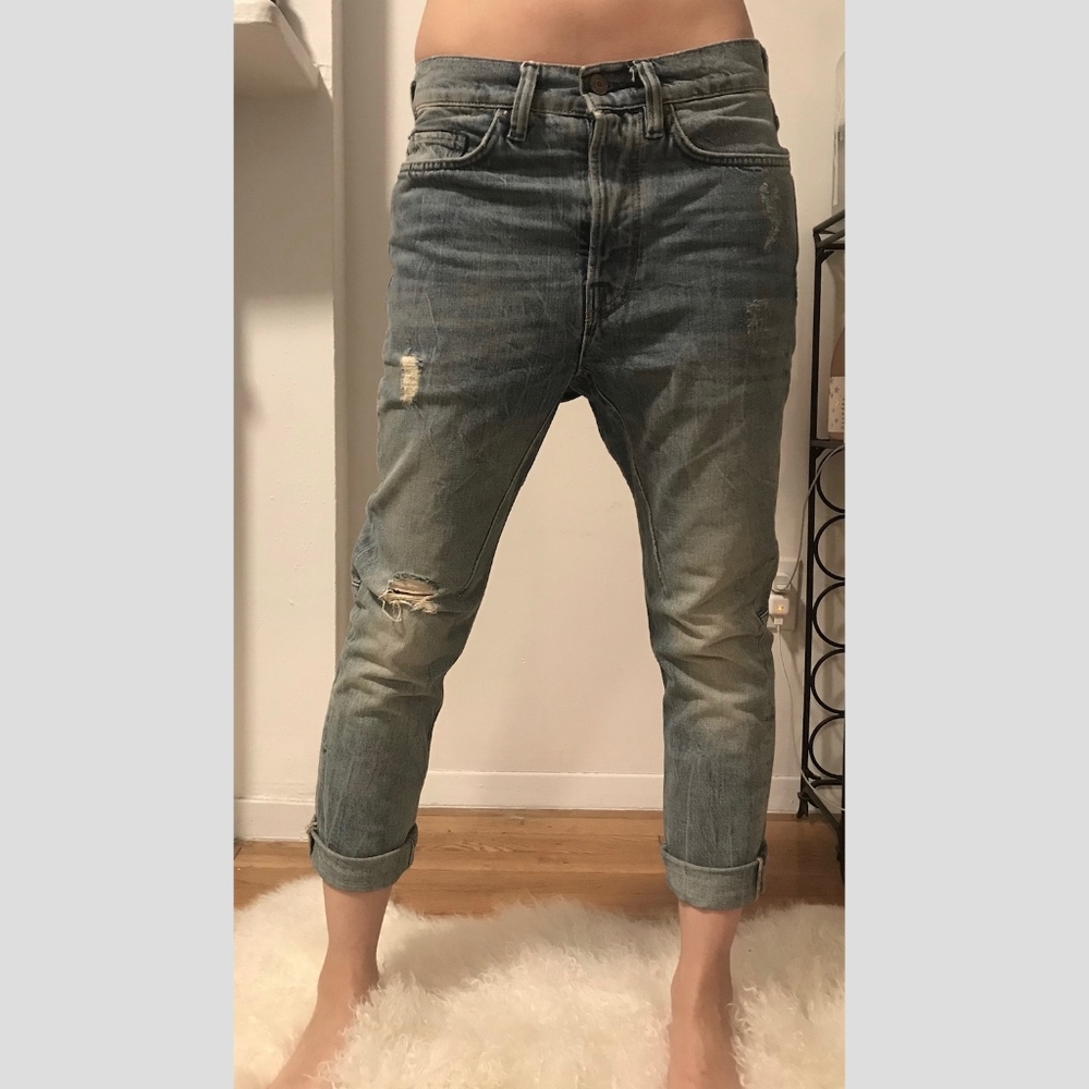 All Saints Unique Hard to Find Drop Crotch Jeans